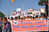 VHP, BD organize massive protest against cow slaughter
